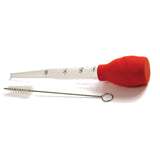 Norpro Silicone Stand Up Baster, 1 oz Capacity, Heat Resistant, Red