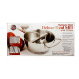 Norpro 2 Quart Multi Purpose Food Mill with 2 Discs, Stainless Steel