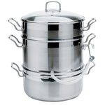 Norpro Krona Multipurpose Stainless Steel Steamer and Juicer, 11 Quart