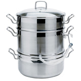 Norpro Krona Multipurpose Stainless Steel Steamer and Juicer, 11 Quart