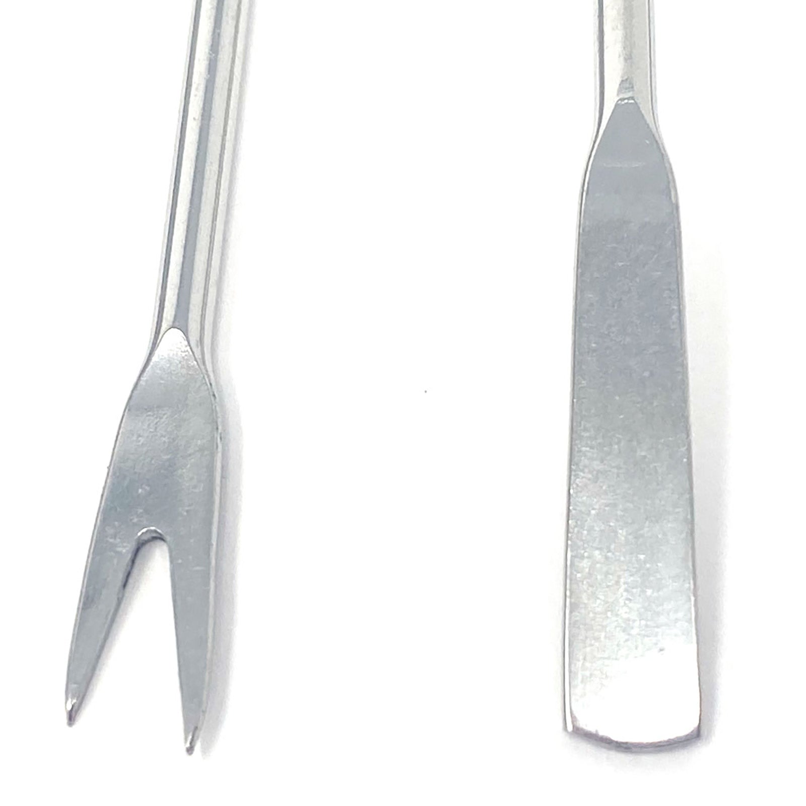 Norpro Seafood Set with 2 Lobster/Crab Crackers and 6 Stainless Steel Seafood Forks, Silver