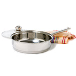 Norpro Stainless Steel Egg Poacher Skillet Set with 5 Poaching Cups