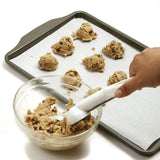 Norpro Ice Cream and Cookie Scoop – White Handle, Spring Action Release