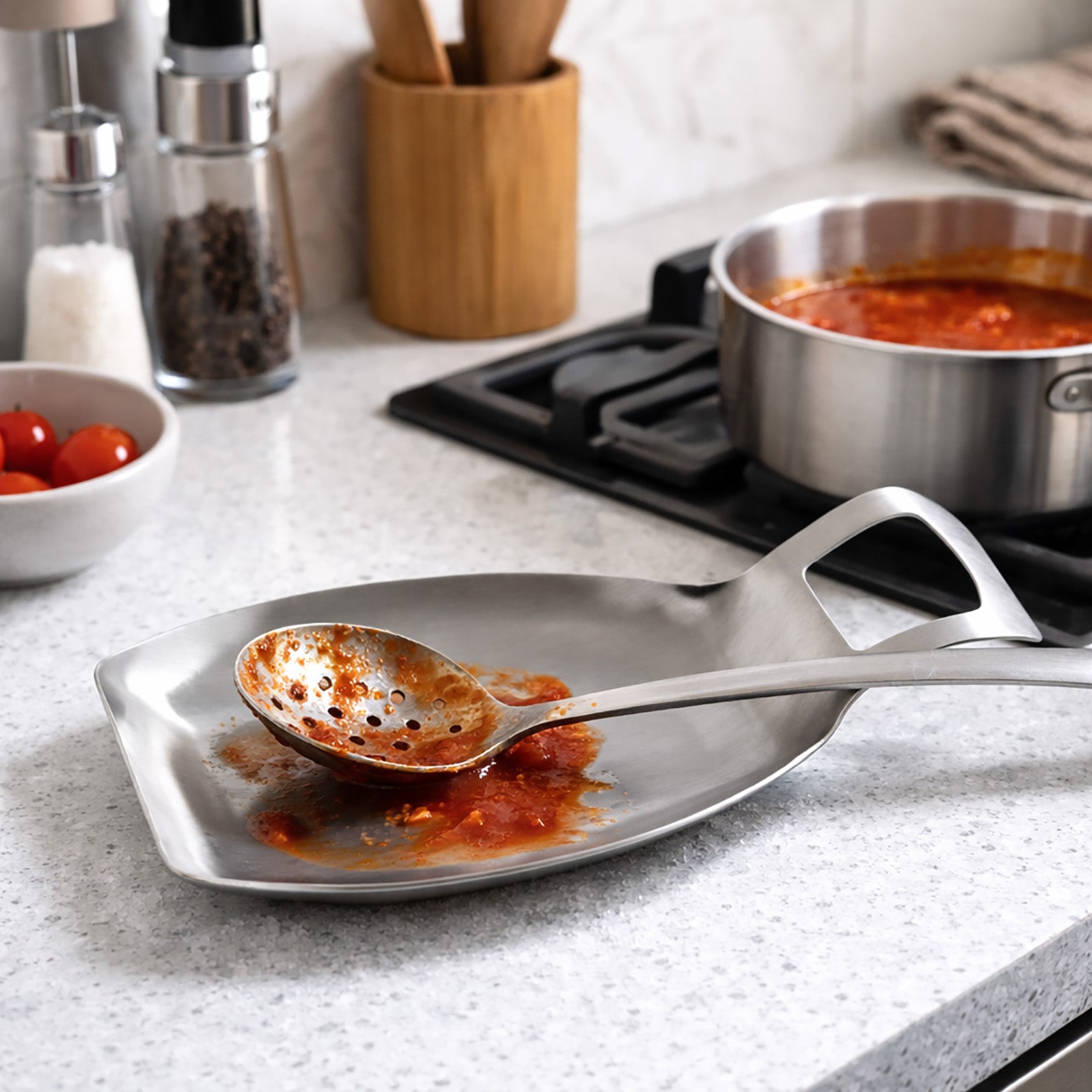 Norpro Stainless Steel Jumbo Spoon Rest
