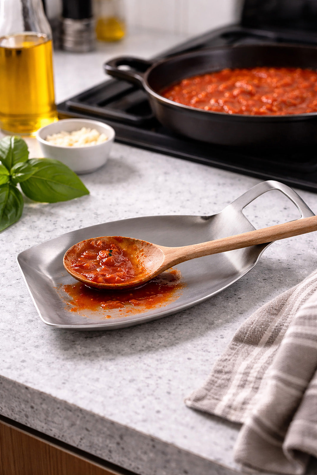 Norpro Stainless Steel Jumbo Spoon Rest