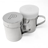 Norpro Stainless Steel Salt and Pepper Shaker Set with Covers