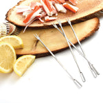 Norpro Stainless Steel Seafood Forks/Lobster Picks, Set of 4