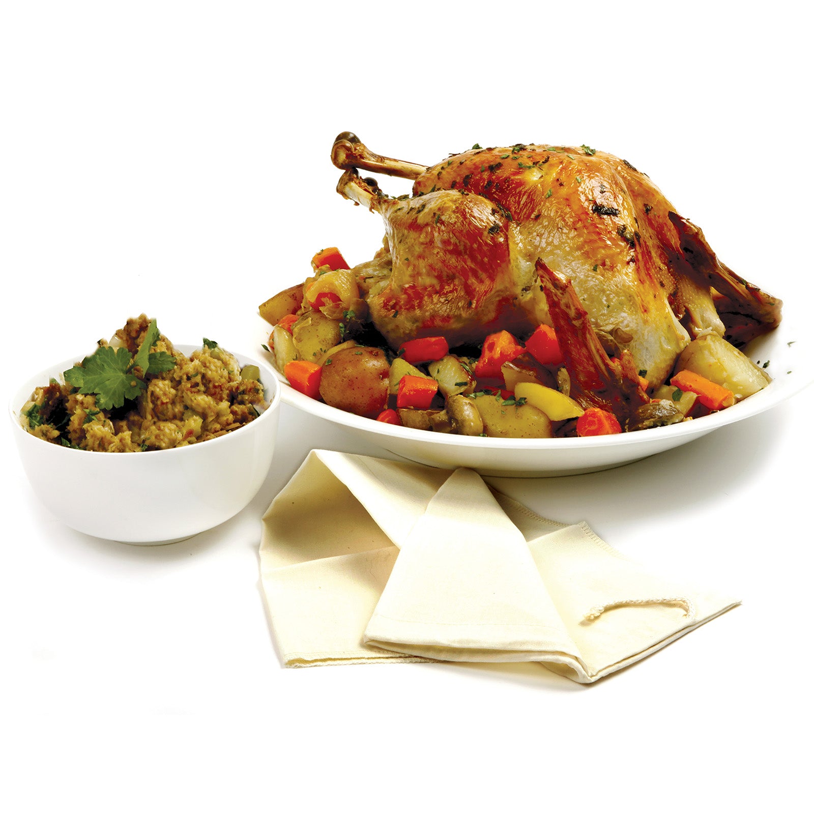 Norpro Reusable Turkey Stuffing Bag, 10 x 17 Inch, Cotton/Polyester