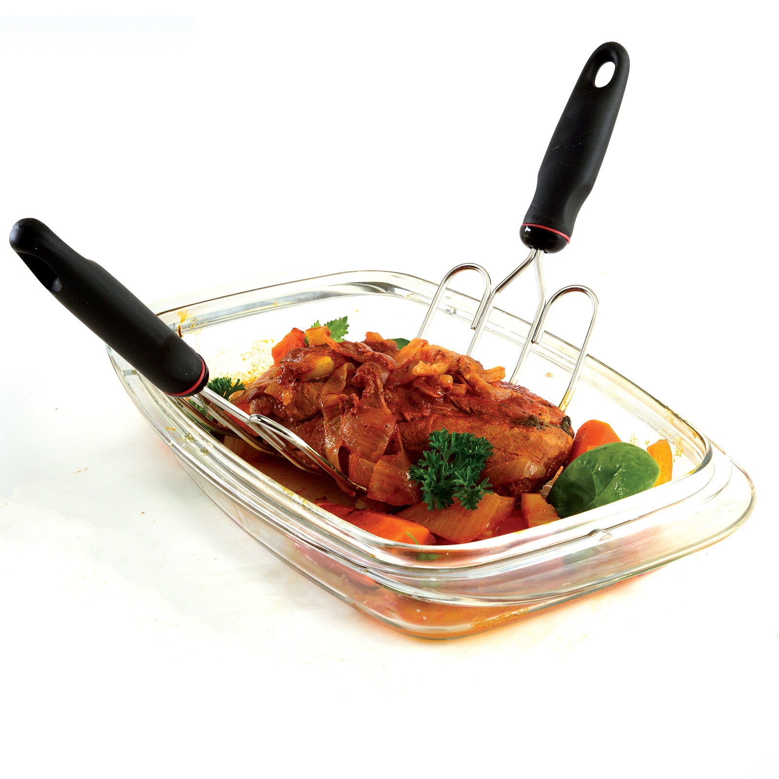 Norpro Turkey and Poultry Lifters, Set of 2, Stainless Steel