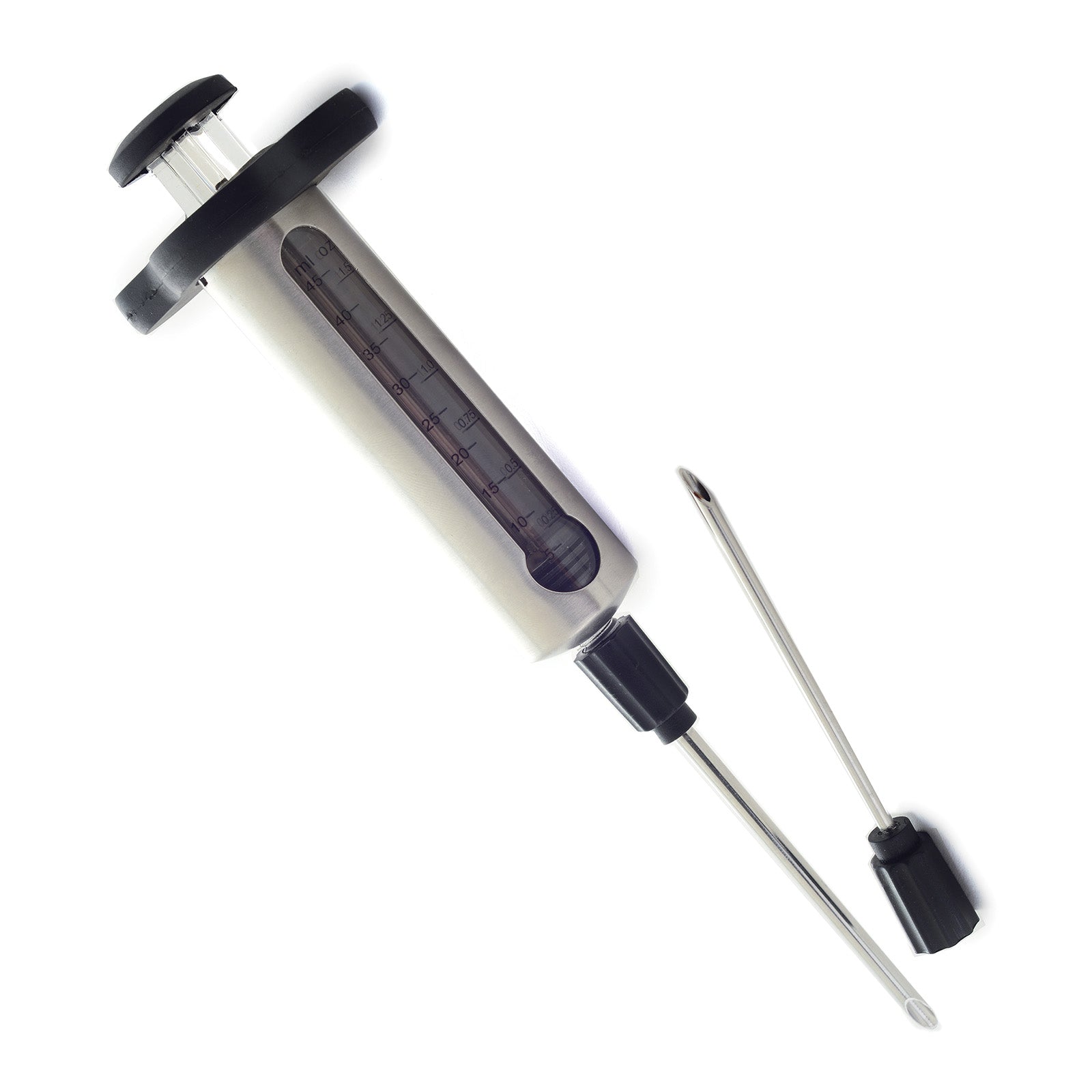Norpro Stainless Steel Flavor Injector, 1.5 oz Capacity with 2 Needles