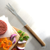 Norpro BBQ Fork with Acacia Handle, 19-Inch