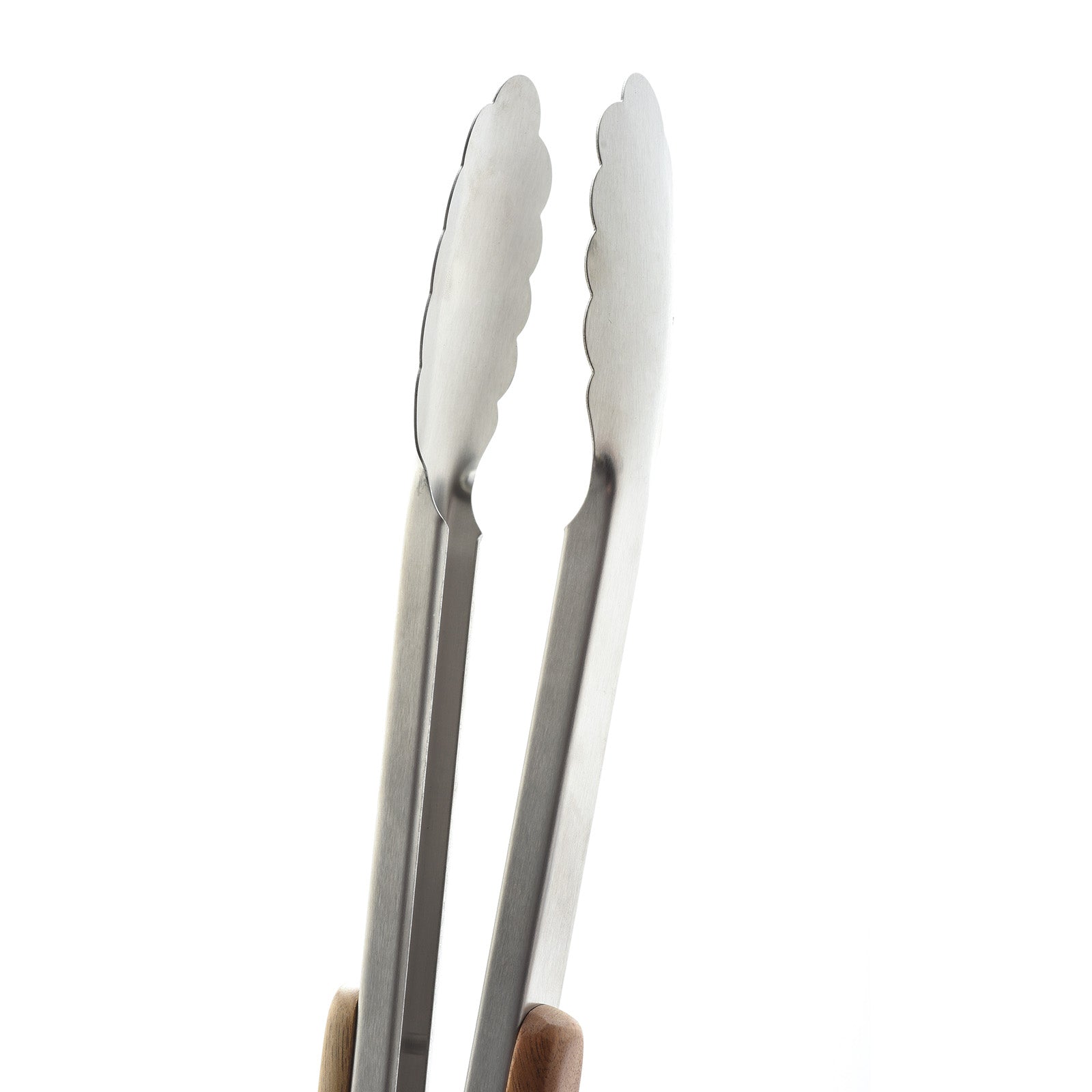 Norpro 18-Inch BBQ Tongs with Acacia Handle