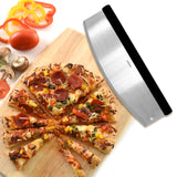 Norpro Grip EZ Multi Use Rocking Pizza Cuttler, Stainless Steel