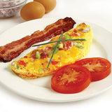 Norpro Silicone Microwave 2 Egg Omelet Maker, Red