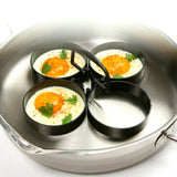 Norpro 3.5-Inch Nonstick Egg and Pancake Rings, 4 Piece Set