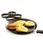 Norpro 3.5-Inch Nonstick Egg and Pancake Rings, 4 Piece Set