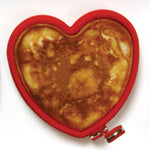 Norpro 3.5-Inch Silicone Heart Shaped Pancake and Egg Rings, Set of 2, Red
