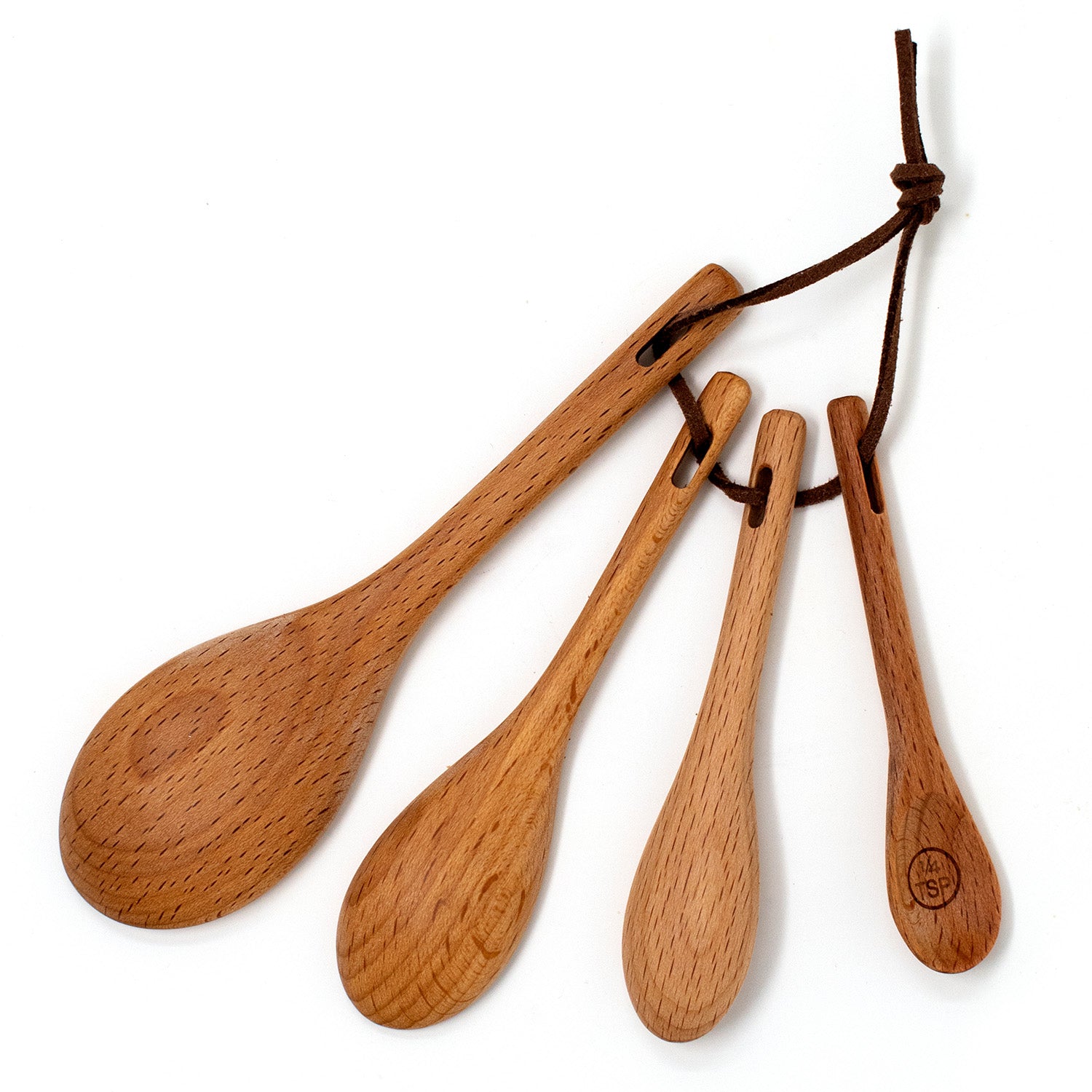 Norpro Beechwood Measuring Spoons, Set of 4