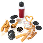 Norpro Churro Maker with 8 Interchangeable Discs, Red