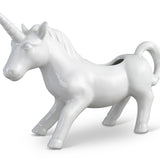 HIC Fine Porcelain Unicorn Creamer, 4 ounce, White