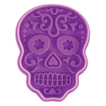R&M International Skull Cookie Cutter and Stamp, 2 Piece Set