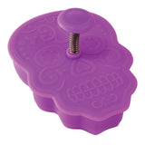 R&M International Skull Cookie Cutter and Stamp, 2 Piece Set