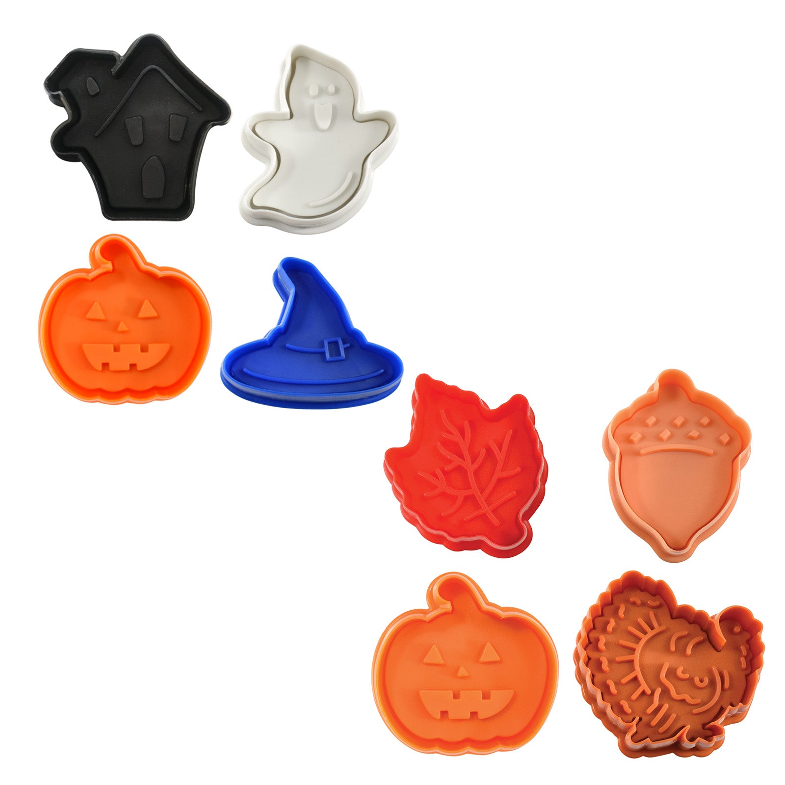 R&M International Autumn Halloween Pastry & Cookie Stamp Set