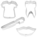 R&M International 9 Piece Dental and Nurse Cookie Cutter Set