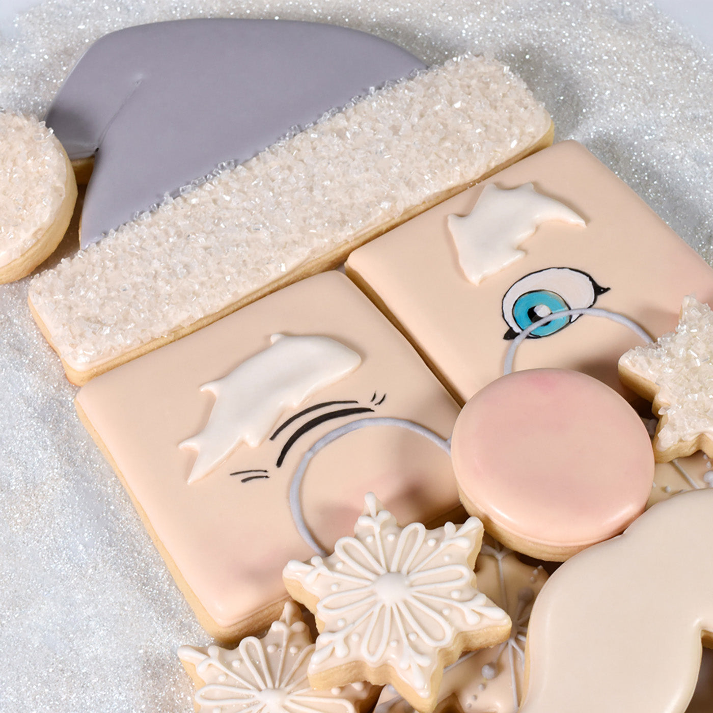 R&M International Tree Farm Cookie Cutters and Build-A-Santa Cookie Cutter Kit