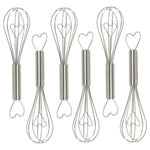 R&M International Heart Whisk, Pack of 6