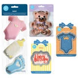 R&M International Baby Cookie Cutters, Set of 8