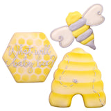 R&M International 9 Piece Fishing/Camper/Bee Cookie Cutter Set
