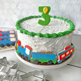 R&M International Construction and Train 6 Piece Cookie Cutter Set