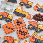 R&M International Construction and Train 6 Piece Cookie Cutter Set