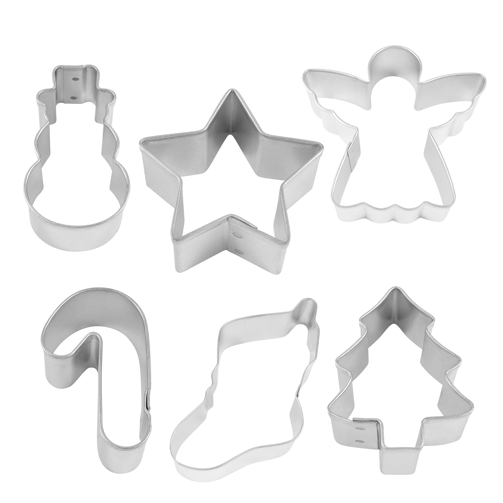 R&M International Snowfall/Christmas Mini Cookie Cutters, Set of 11