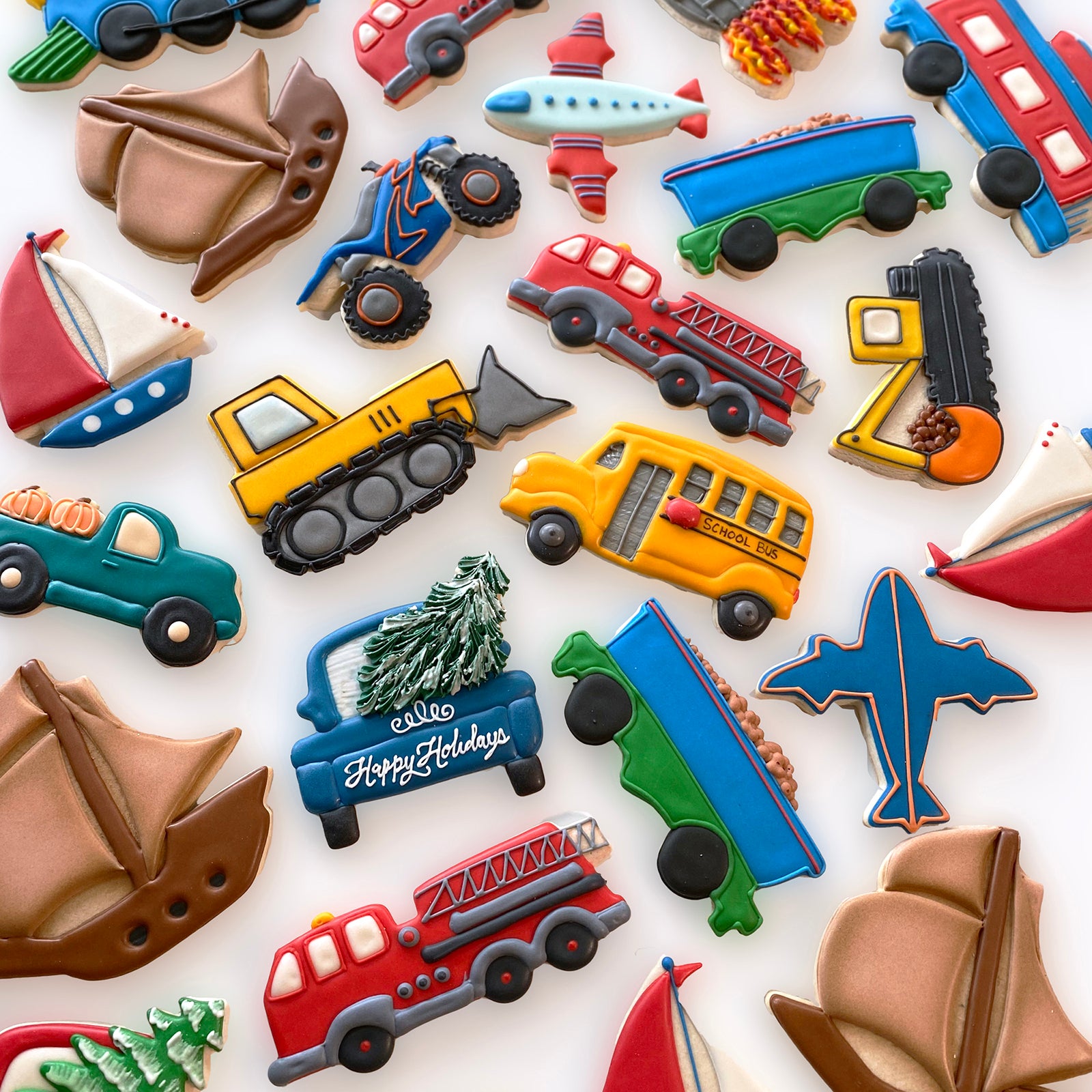 R&M International Assorted Pastry/Cookie Stamp Bundle