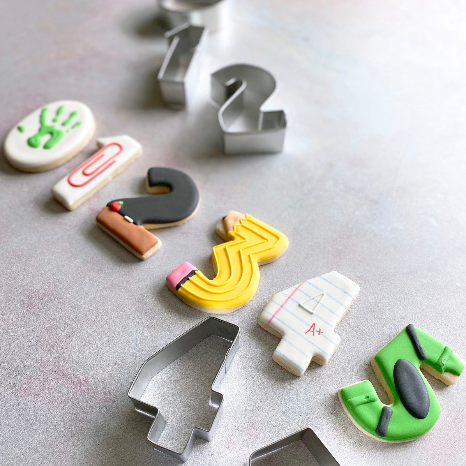 R&M International Milestone Cookie Cutters, Set of 6