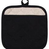 KAF Home Potholder, Black