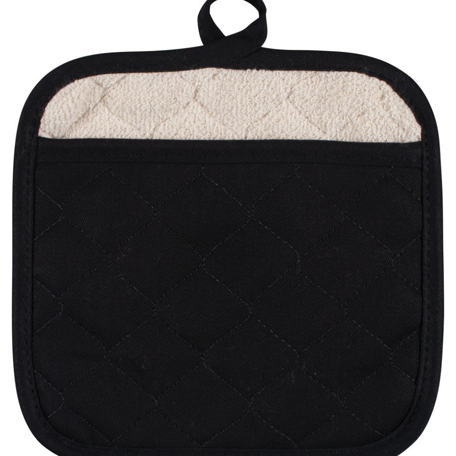 KAF Home Potholder, Black