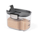 Progressive International ProKeeper+ Airtight Specialty Sugar Storage Container, Clear Plastic