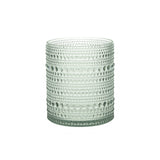 Fortessa Orbetto Outdoor Double Old Fashioned Beverage Cocktail Glass 4 Pack, 10.5 ounce, Sage