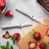 Rada Cutlery 2.38-Inch Granny Paring Knife, Aluminum Handle