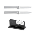 Rada Cutlery 3.25-Inch Regular Paring Knife Set of 2 & Quick Edge Knife Sharpener