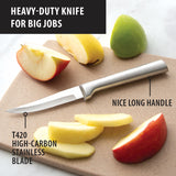 Rada Cutlery Heavy Duty 3.25-Inch Paring Knife, Aluminum Handle