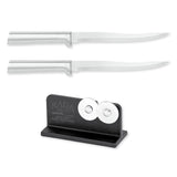 Rada Cutlery 6.625 Carver Boning Knife Set of 2 & Quick Edge Knife Sharpener