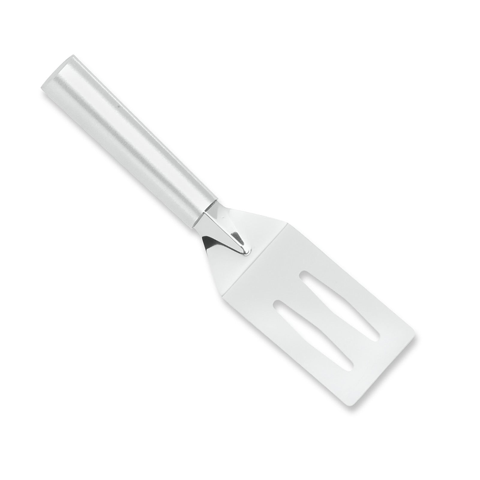 Rada Cutlery 3.375-Inch Slotted Turner Spatula, Aluminum Handle