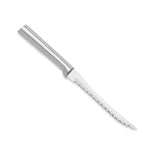 Rada Cutlery 5-Inch Tomato Slicer Stainless Steel Serrated Blade, Aluminum Handle