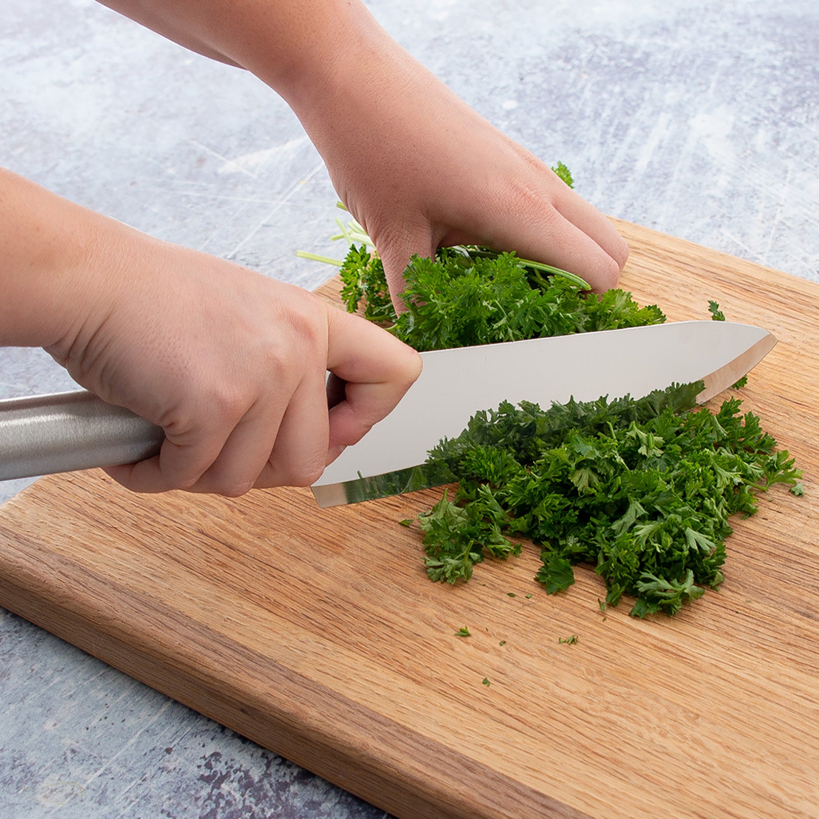 Rada Cutlery 8.5-Inch French Chef Knife Straight Stainless Steel Blade, Aluminum Handle