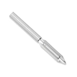 Rada Cutlery 2-Inch Deluxe Vegetable Peeler with Straight Blade, Aluminum Handle