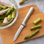 Rada Cutlery 3.25-Inch Serrated Regular Paring Stainless Steel Blade, Aluminum Handle